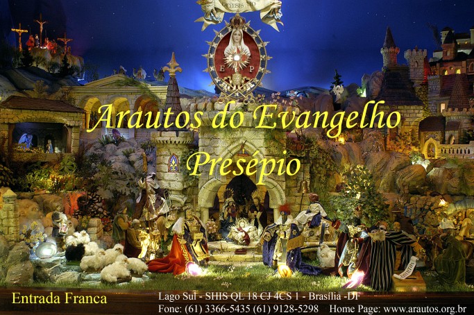 Convite Presépio Brasília 2014