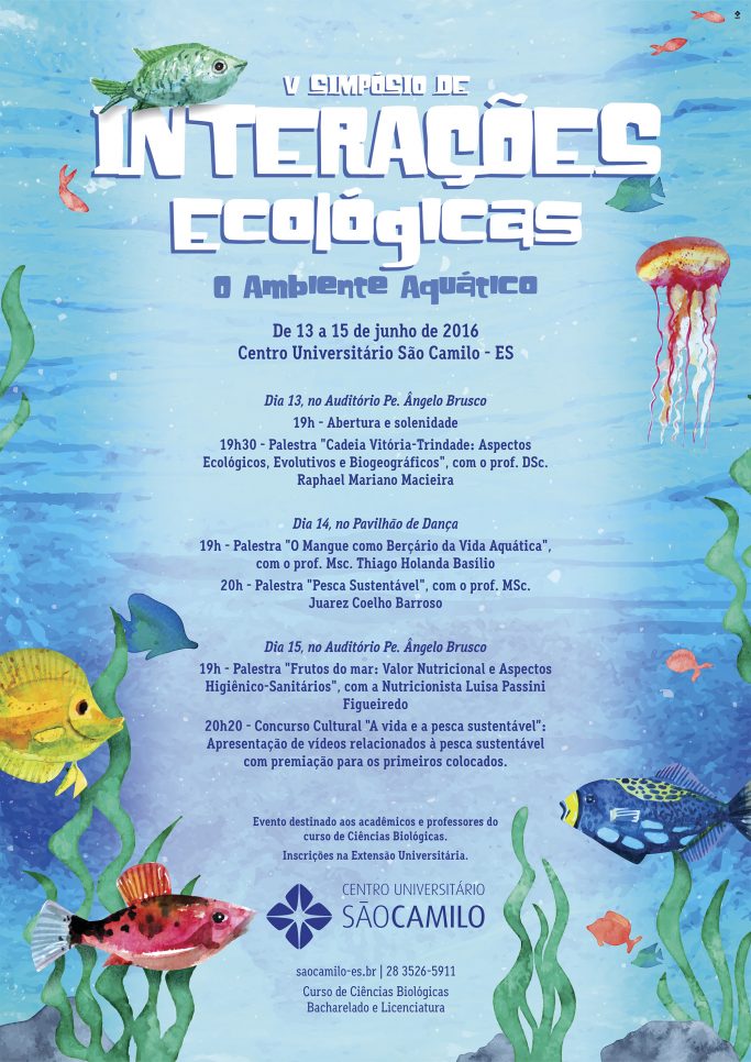 Cartaz – IV Simpósio de Interações Ecológicas